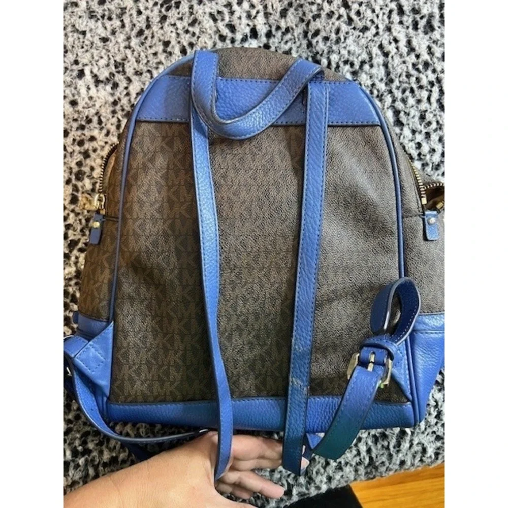 Michael Kors Medium‎ Rhea Leather Signature Backpack